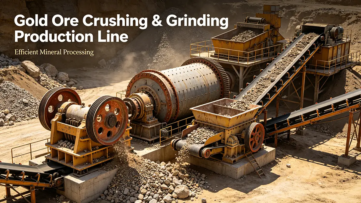 Gold Ore Crushing & Grinding Production Line