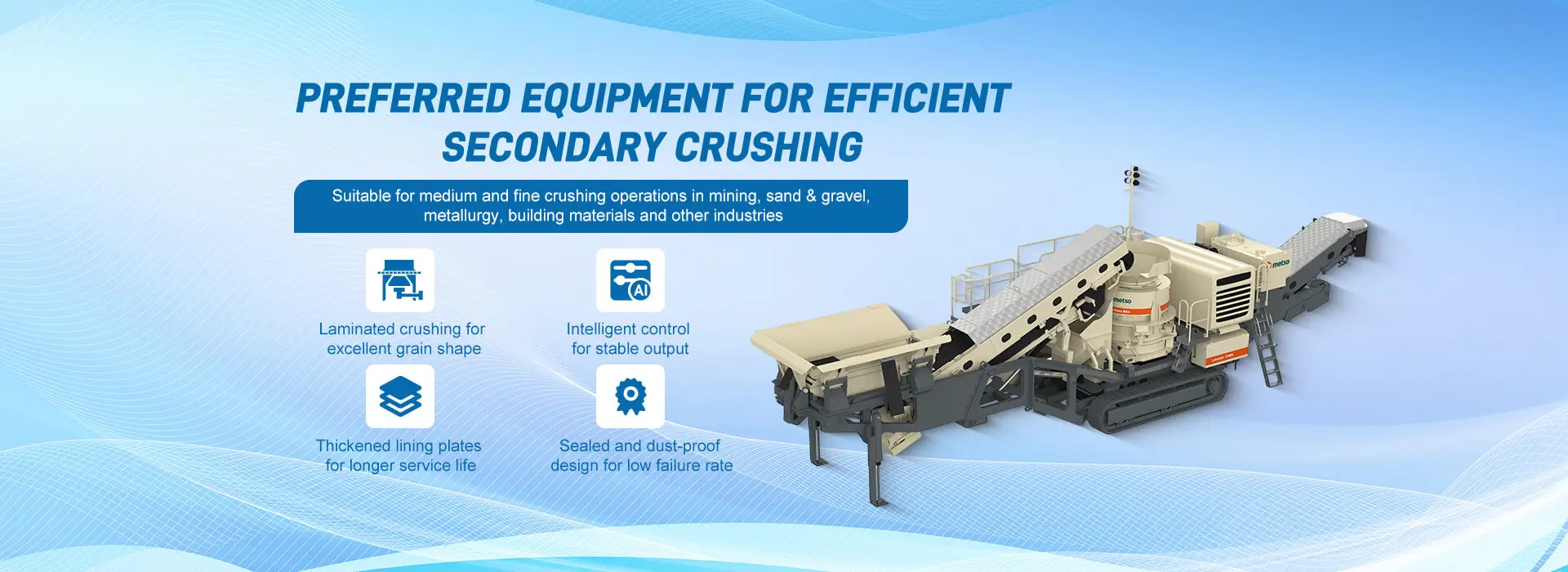 Preferred Equipment for Efficient Secondary Crushing