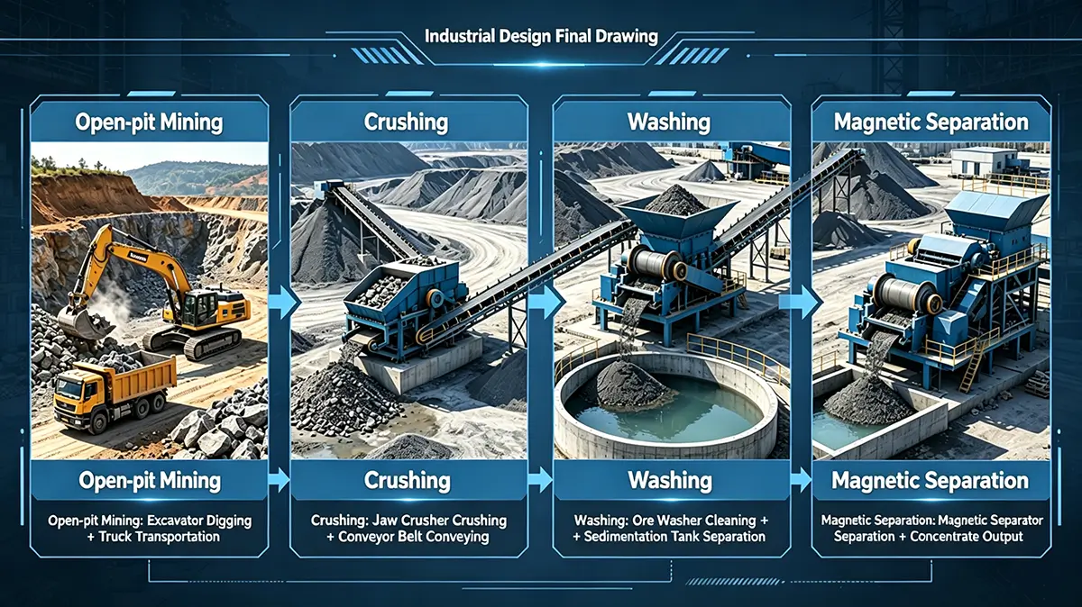 Manganese Mine Process